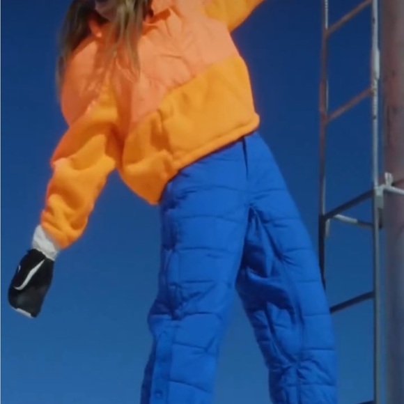 Free People Pippa Packable Puffer Pants in MidAtlantic Blue - FACTORY SEALED - Picture 10 of 14